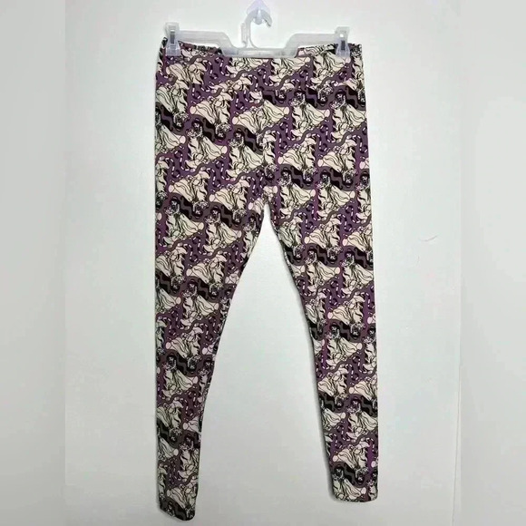 NWOT Lularoe Disney Aladdin Leggings size Tall & Curvy - Picture 1 of 4